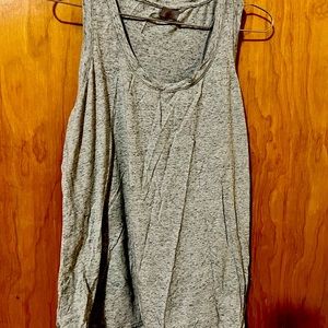 Calia by Carrie underwood women’s gray tank top with flare out back XL